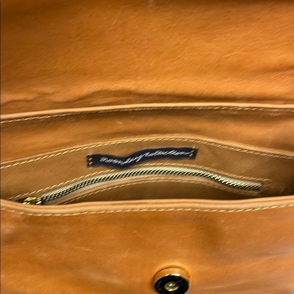 Noonday Collection Tan Leather Convertible Backpack - Picture 4 of 10